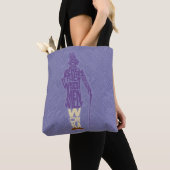 Tote Bag Willy Wonka Citation Silhouette (De près)