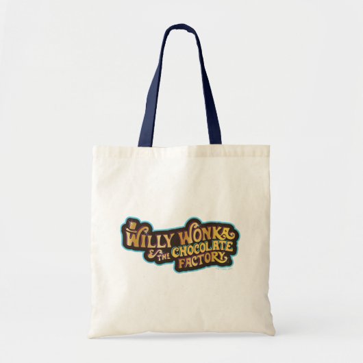 Tote Bag Willy Wonka et le logo de l'usine de chocolat (Devant)