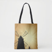 Tote Bag Windmills Sunrise (Devant)
