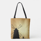 Tote Bag Windmills Sunrise (Dos)