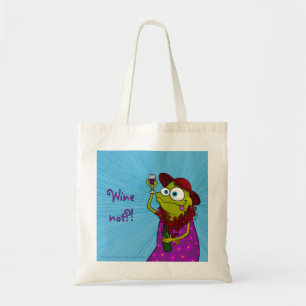 Tote Bag Winnie aime le vin, fourre-tout