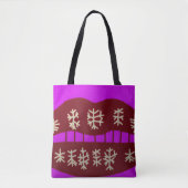 Tote Bag Winter Holiday Smile (Devant)