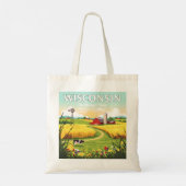 Tote Bag Wisconsin vintage (Dos)