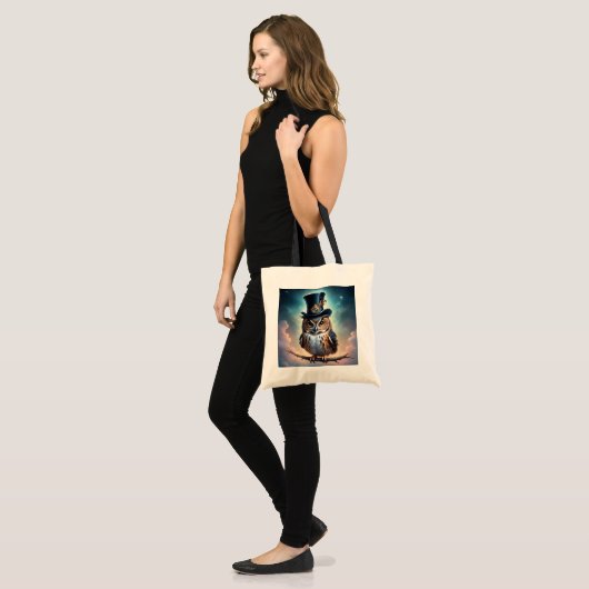 Tote Bag Wise Owl (Devant (modèle))