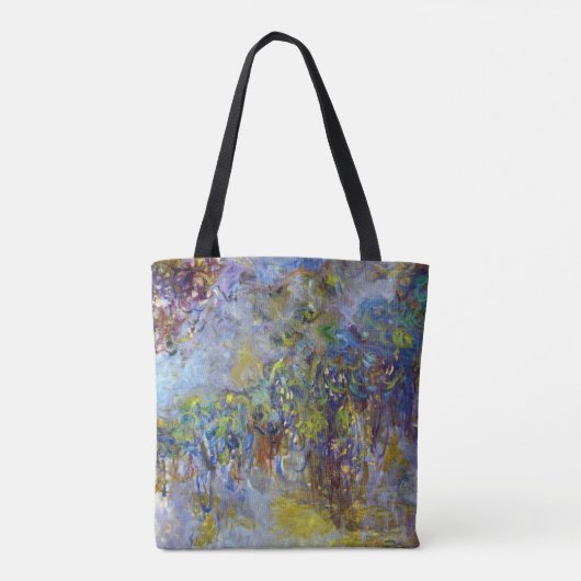 Tote Bag Wisteria (moitié droite) par Claude Monet (Dos)