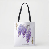 Tote Bag Wisteria Sinensis  (Devant)