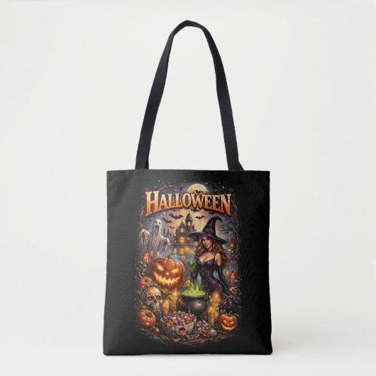 Tote Bag Witch’s Night Feast (Devant)