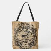 Tote Bag witchboard fourre-tout (Dos)