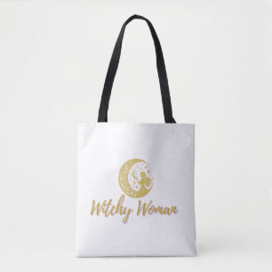 Tote Bag Witchy Woman   Halloween esthétique magique