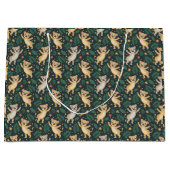 Tote bag with a playful pattern groot cadeauzakje (Voorkant)