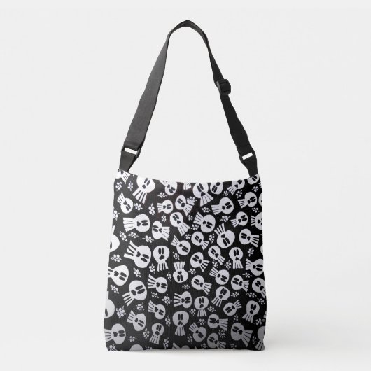 Tote bag with skulls (Devant)