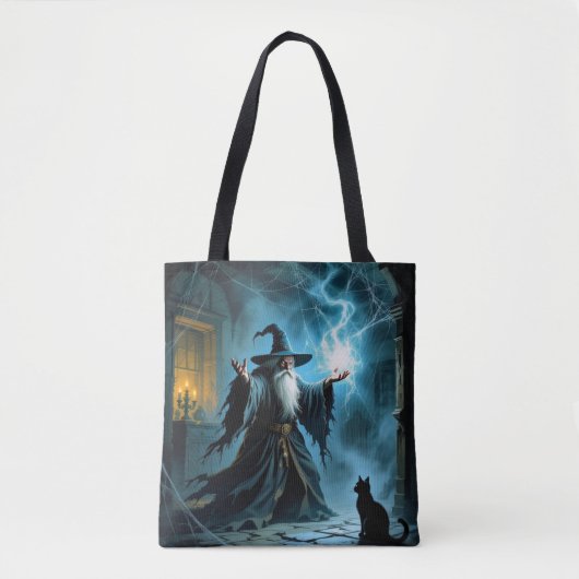 Tote Bag Wizand Cat (Devant)
