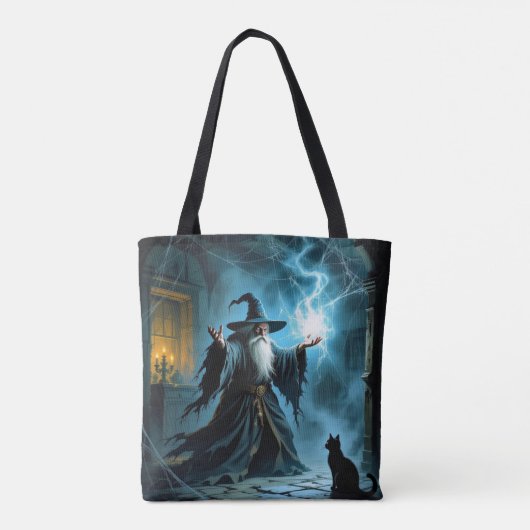 Tote Bag Wizand Cat (Dos)