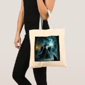 Tote Bag Wizand Cat (Devant (produit))