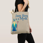 Tote Bag Wizard : Deep Sleep is a Myth (De près)