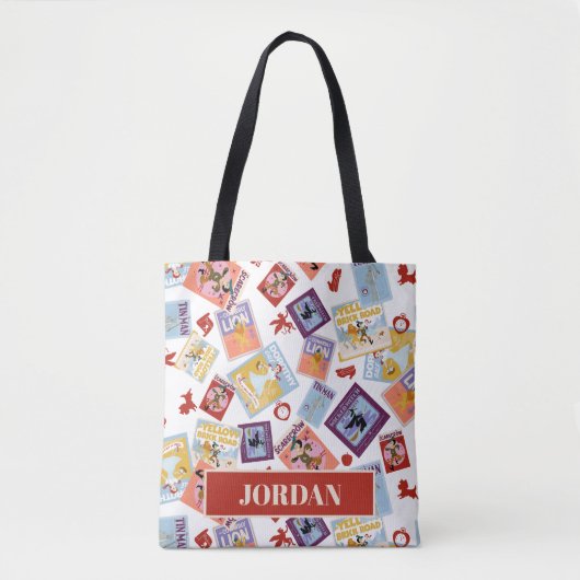 Tote Bag Wizard of Oz™ Character Print Toss Pattern (Devant)