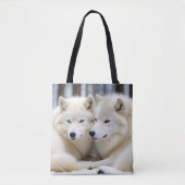 Tote Bag Wolf Animal Nature Faune Affection Soin (Devant)