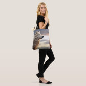 Tote Bag Wolf Animal Nature sauvage majestueuse (Sur le modèle)