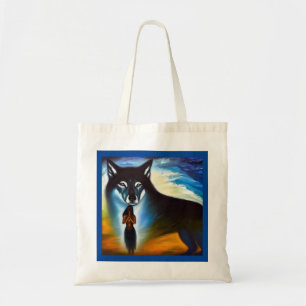 Tote Bag Wolf animal Spirit 4