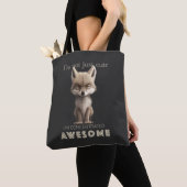Tote Bag Wolf Concentré Awesome mignon adorable drôle (De près)