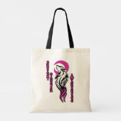 Tote Bag Wolf/Lune...Cancer du sein (Dos)