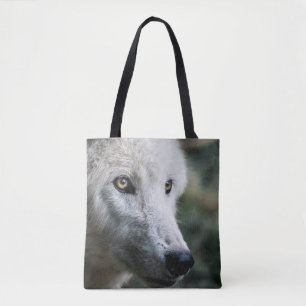 Tote Bag Wolf Stare