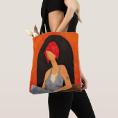Tote Bag "Woman (87)" (De près)