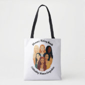 Tote Bag Women's History Month (Devant)