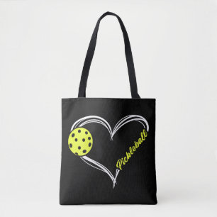 Tote Bag Womens Love Pickleball - mignon match de picklebal