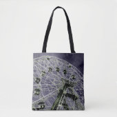 Tote Bag Wonder Wheel Psychedelic (Devant)