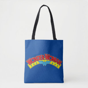 Tote Bag Wonder Woman 1987 - Logo de la bande dessinée