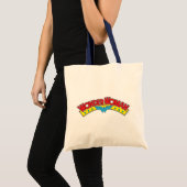 Tote Bag Wonder Woman 1987 - Logo de la bande dessinée (Devant (produit))