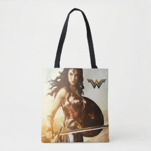 Tote Bag Wonder Woman At Sunset