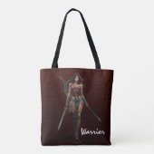 Tote Bag Wonder Woman Battle-Ready Comic Art (Dos)