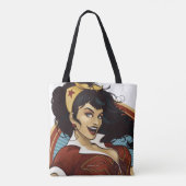 Tote Bag Wonder Woman Bombshell Name Graphic (Dos)