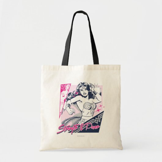Tote Bag Wonder Woman Force & Power (Devant)