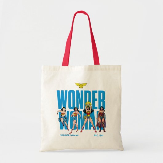 Tote Bag Wonder Woman Legends Forever Graphic (Devant)