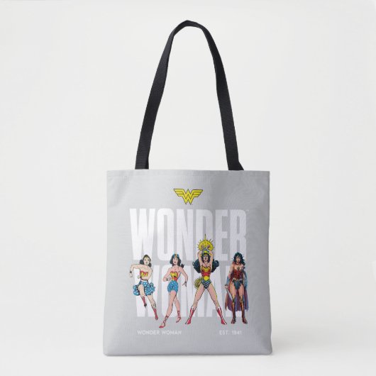 Tote Bag Wonder Woman Legends Forever Graphic (Devant)