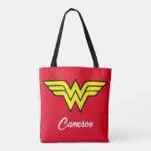 Tote Bag Wonder Woman | Logo classique (Dos)
