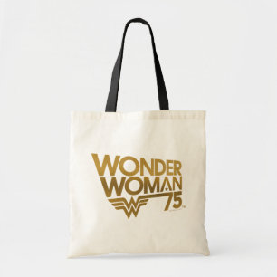 Tote Bag Wonder Woman Logo Or du 75e anniversaire