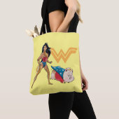 Tote Bag Wonder Woman & PB (De près)