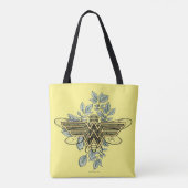 Tote Bag Wonder Woman Queen Bee Logo (Dos)