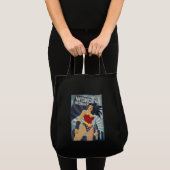 Tote Bag Wonder Woman Retro City Sunburst (Devant (produit))