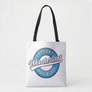 Tote Bag Wonderlust Explorer Aventure