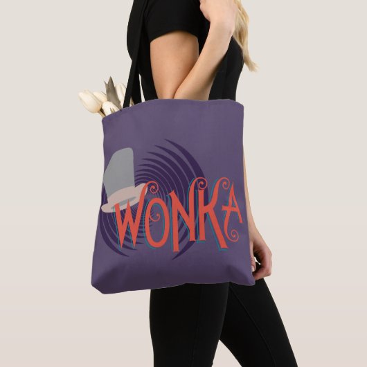 Tote Bag Wonka Spiral Logo (De près)