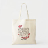 Tote Bag World’s Okayest Tante Funny Mère Day Cadeau (Devant)