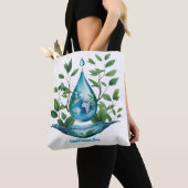 Tote Bag World Water Day (De près)