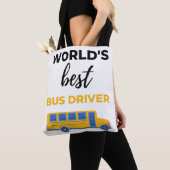 Tote Bag World's Best Bus Driver bl (De près)