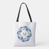 Tote Bag Wreath Blueberries (Dos)