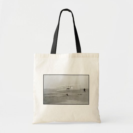 Tote Bag Wright Brothers Flyer First Plane Flight Aviation (Devant)